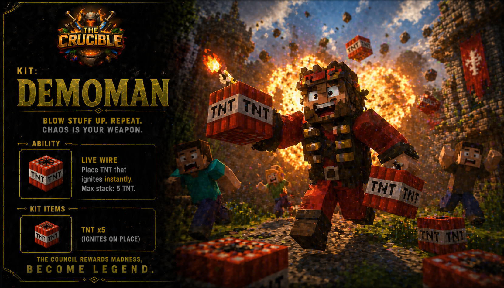 Demoman kit artwork